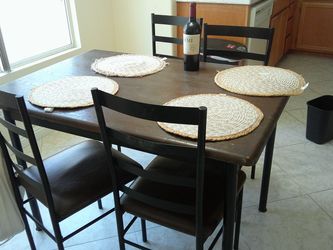 Table and Chairs