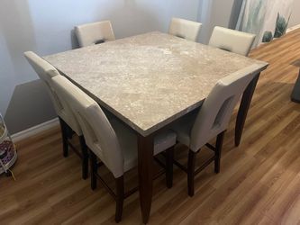 Marble Dinning Set/ Coffee Table/End Tables