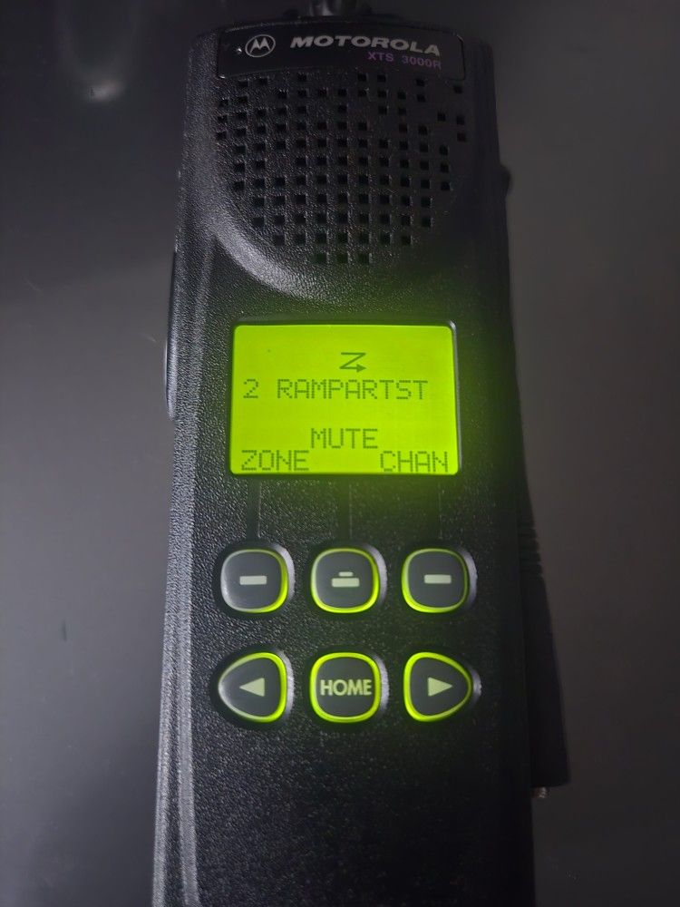 Motorola XTS3000 UHF 450-512MHz w/LAPD & LAFD Police Scanner/Radio P25 ...