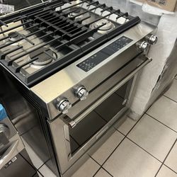 kitchen aid stove and oven 