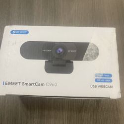 EMEET 1080P Webcam with Microphone, C960 Web