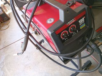 Welder Lincoln Electric 180 HD For 220 VAC In XLNT Working Conditions