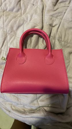 Hot pink handbag