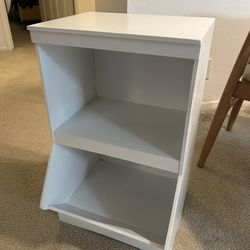 White Bathroom Storage
