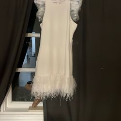 Cami Dress In White Likely