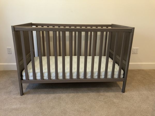 Ikea Sundvik Crib Gray Brown For Sale In San Diego Ca Offerup