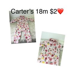 Pijama Great Condition For Girls Size 18m 🌸🌸🌸firm Price L