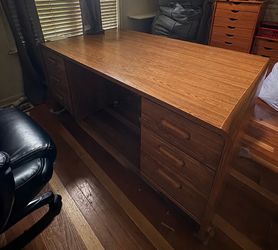 Desk With chair , Pullout drawers