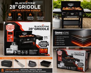 Blackstone 28” Omnivore Griddle Limited Edition Bundle – BRAND NEW