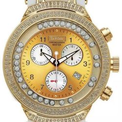 New Authentic JOJO Joe Rodeo Master Men's Watch - JJMS4 (W) Aprx Diamond 2.20 CT