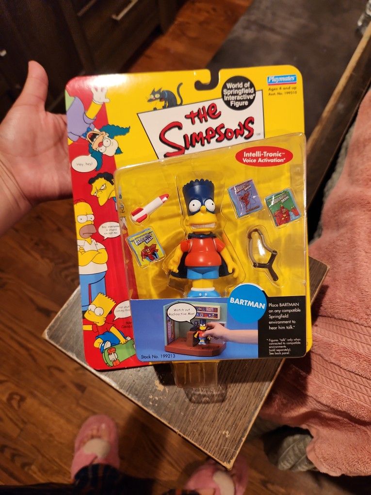 The Simpson Bartman World Of Springfield Figure New.