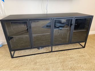 Crate and Barrel Modern Credenza / Cabinet