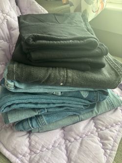 Girls Lot of Jeans - Size 14