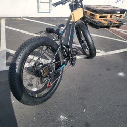 Geemax Electric Fat Tire Bicycle 25mph