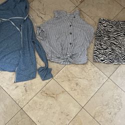 One Jacket, One Shirt, And One Skirt