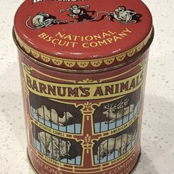 Vintage 1979 Barnum’s Animal Tin 