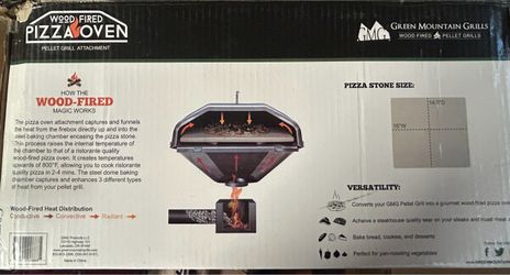 Green Mountain Grills Wood-Fired Pizza Oven Attachment