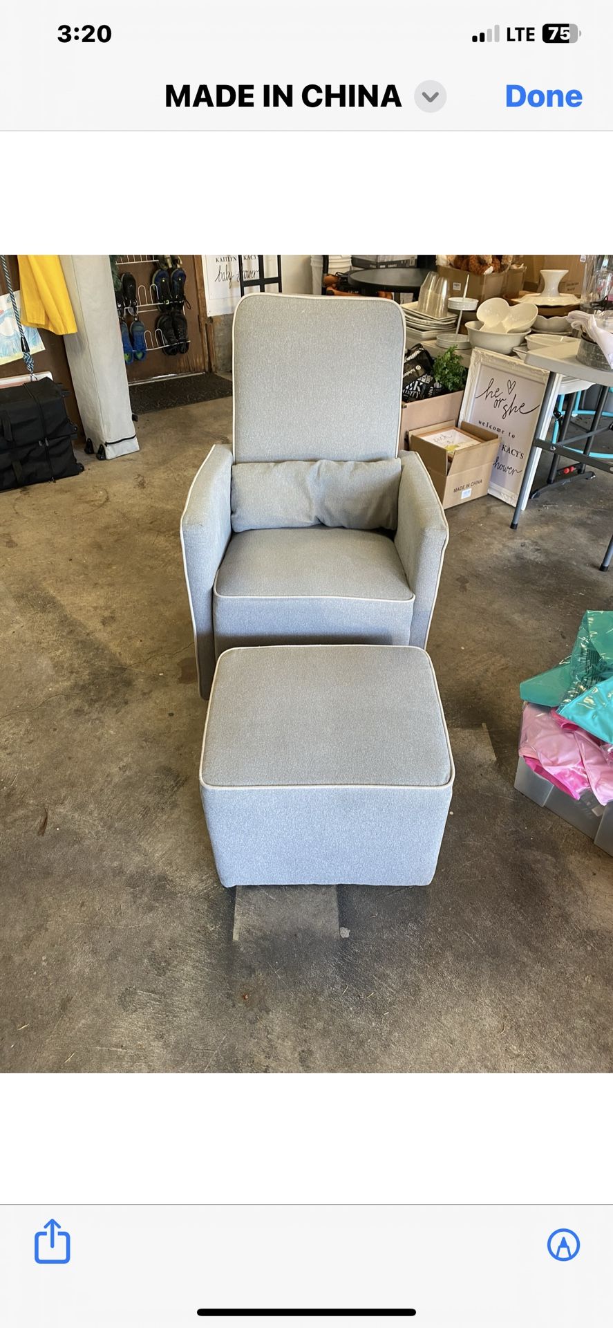 Nursing Rocking Chair