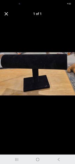 Black Bracelet or Watch Holder