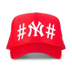 40 New York SnapBack hat | 40 Oz. Van | #NY# Hat - Red