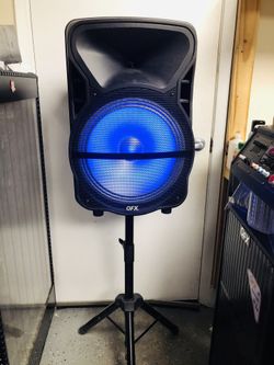 🔊🔊Bocina 15” Recargable tripie incluido! // 15” Portable Bluetooth speaker with tripod!!🔊🔊