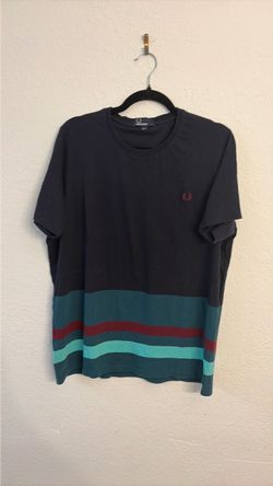 Fred Perry Striped Crew Neck T-Shirt