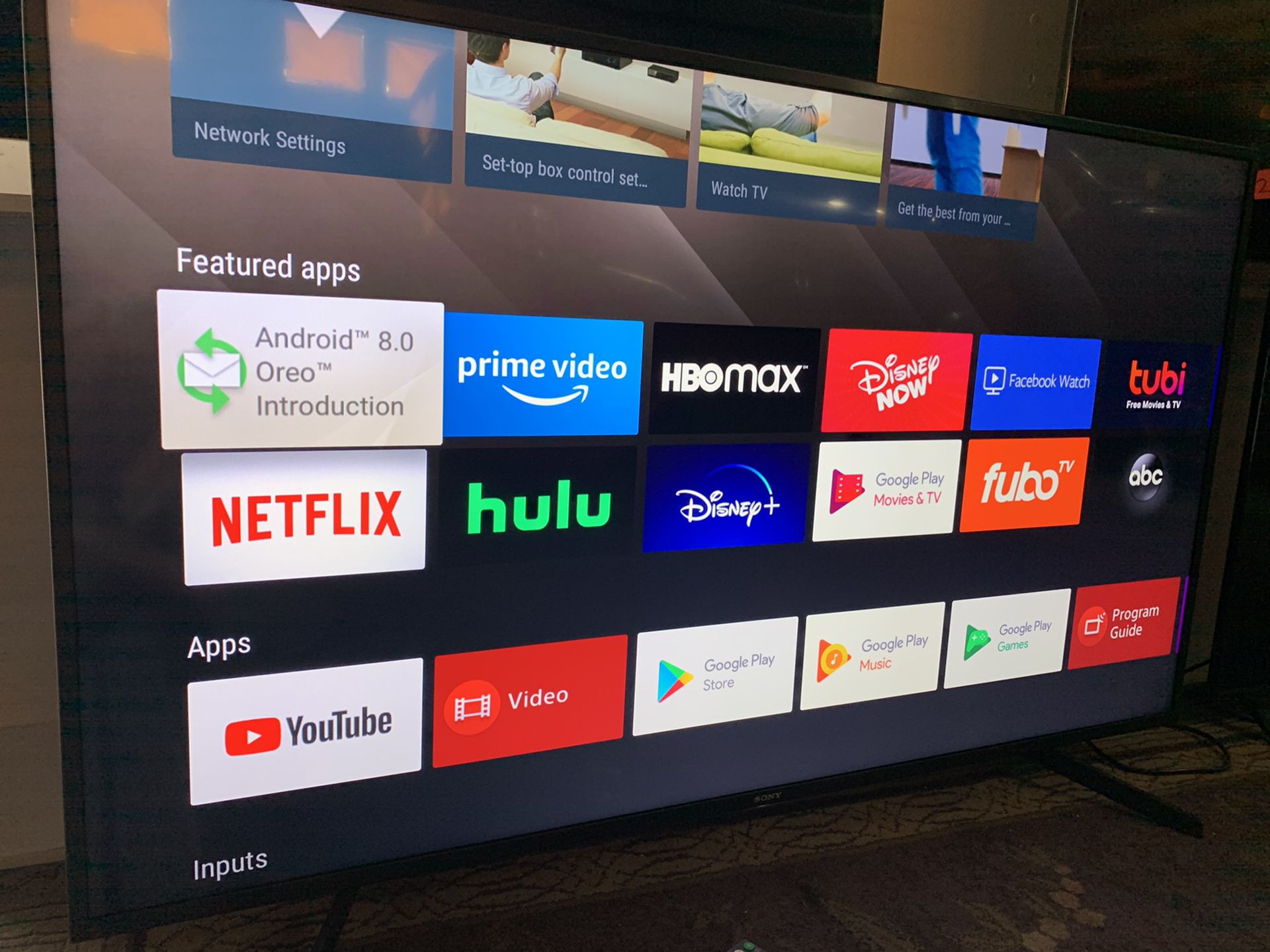 Sony 55” 4K UHD Android Smart TV