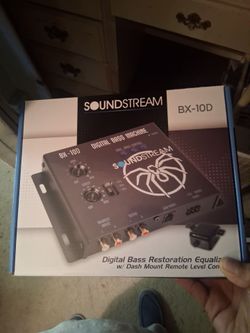 Soundstream Epic Center with Equalizer Brand new In the box