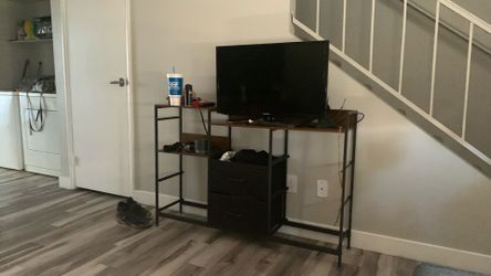 Tv and dresser