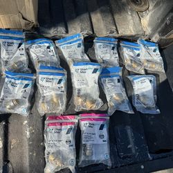 3/4 & 1/2 sharkbite stuff