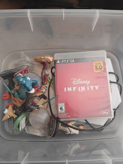 Disney Infinity 3.0. PS3 with figures