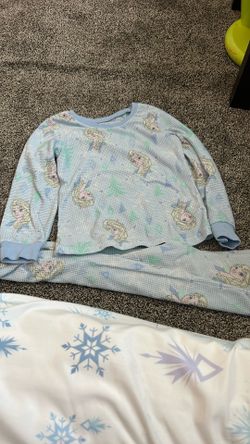 Girls Elsa Pajamas