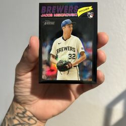 Jacob Misiorowski Black Refractor /77 Heritage