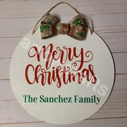 Christmas Wood Wall Decor