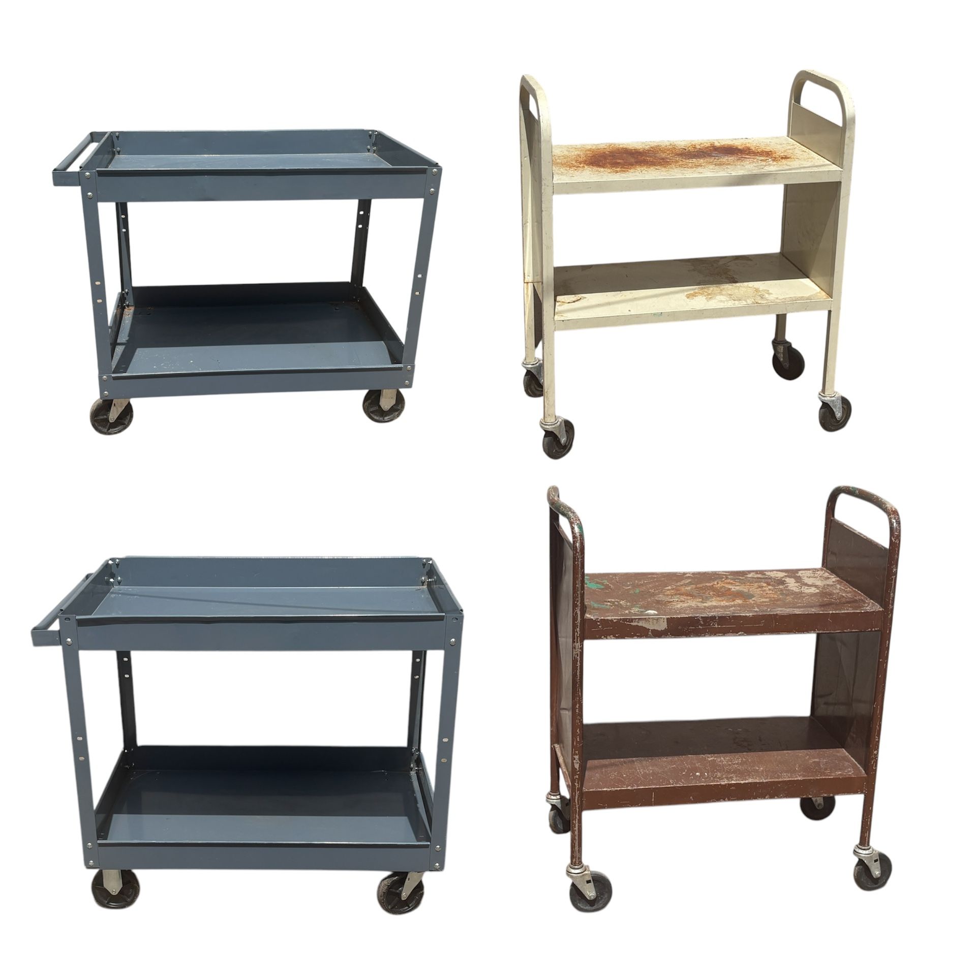 Steel Carts - Utility Cart, Library Cart, Handtruck, Dolly, Trolley