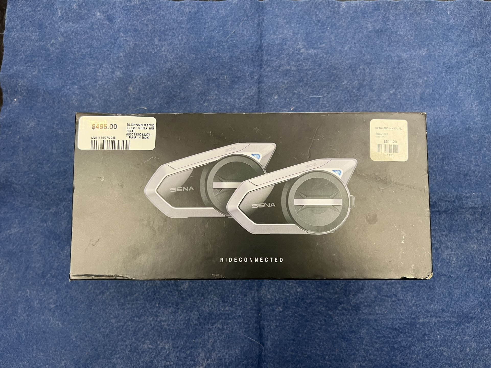 SENA 50S Motorcycle Bluetooth Communication System (Pair)