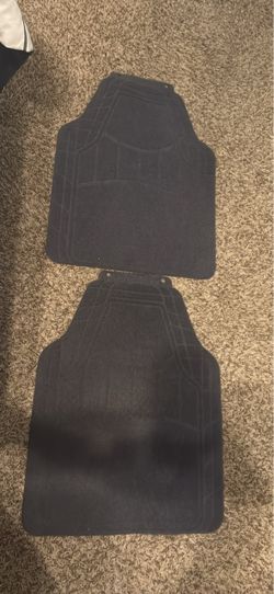 2 Front Side Car Mats