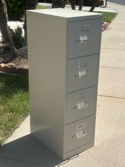 Hon metal file cabinet