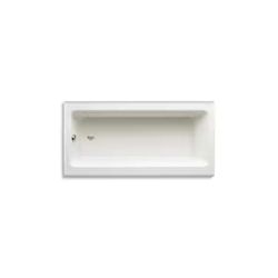 KOHLER Bellwether 60in x 30in Soaking Bathtub with Left-Hand Drain in White (CAST IRON)