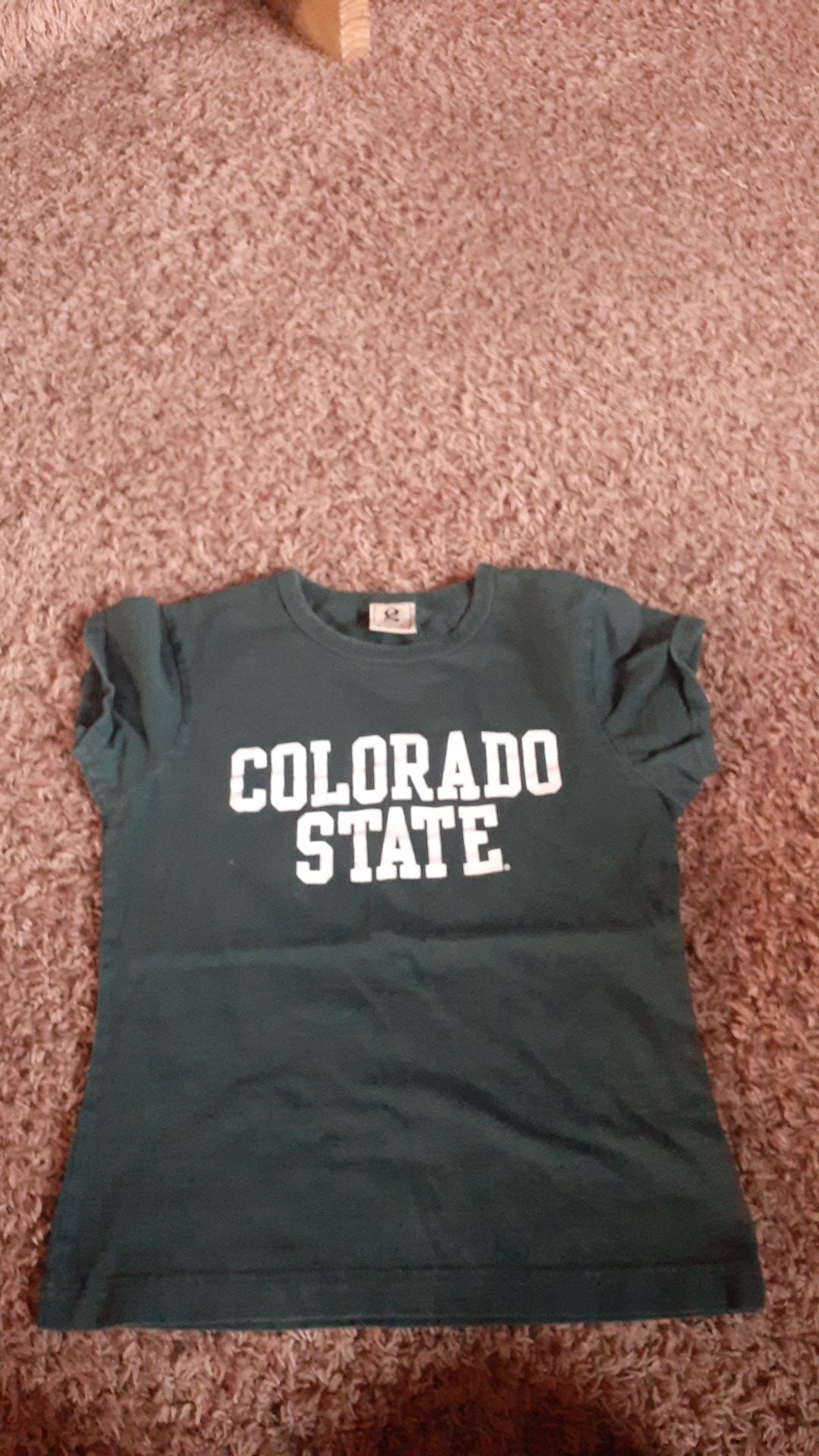 Toddler Girl CSU Tee Size Medium
