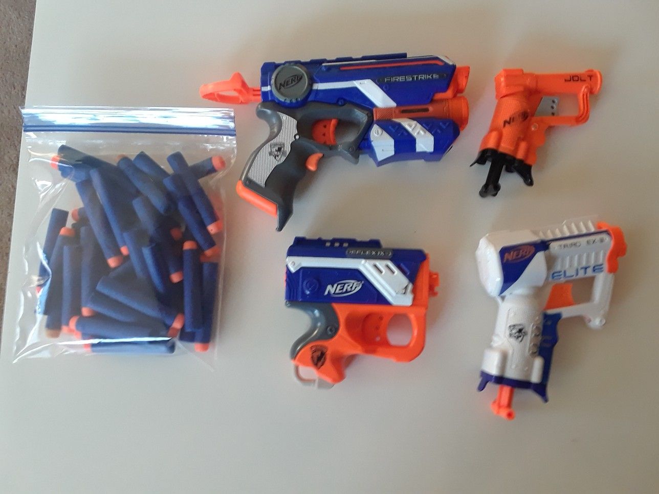 Nerf guns and bullets