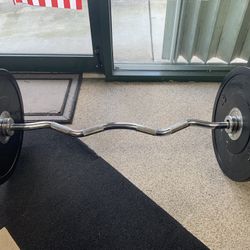 Olympic curl Bar 5 Pices