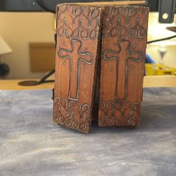 Vintage Religious Hand Carved 
