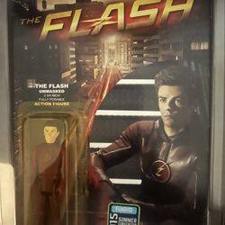 The Flash (2015) Unmasked Convention Special Figure Mint Card