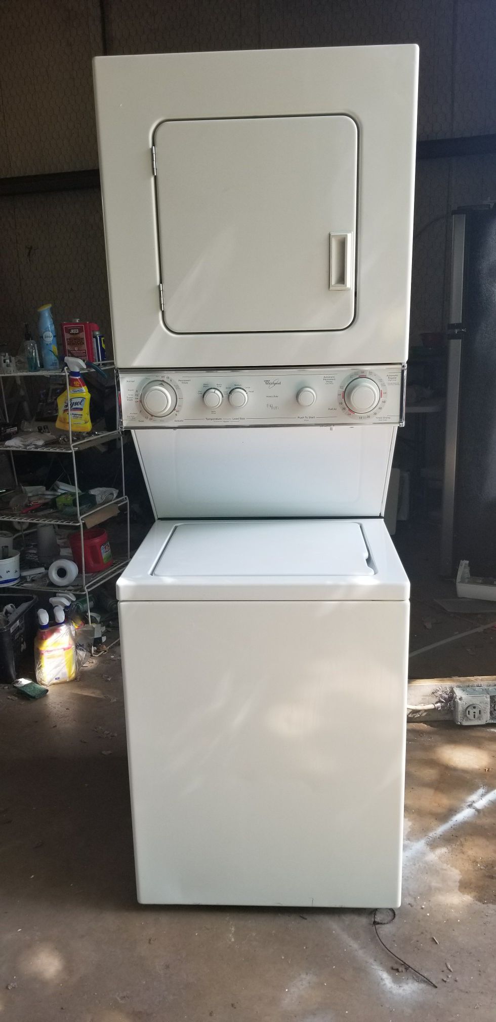 Whirlpool 24" stackable washer n dryer combo