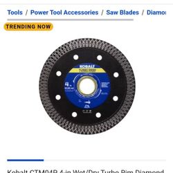 New TILE Saw Blades..different Sizes