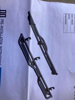 Running Boards, 2015-2026 Chevy Colorado & GMC Canyon Crew Cab ( 4 Full Size Doors ) MUST PICK UP, No Delivery.