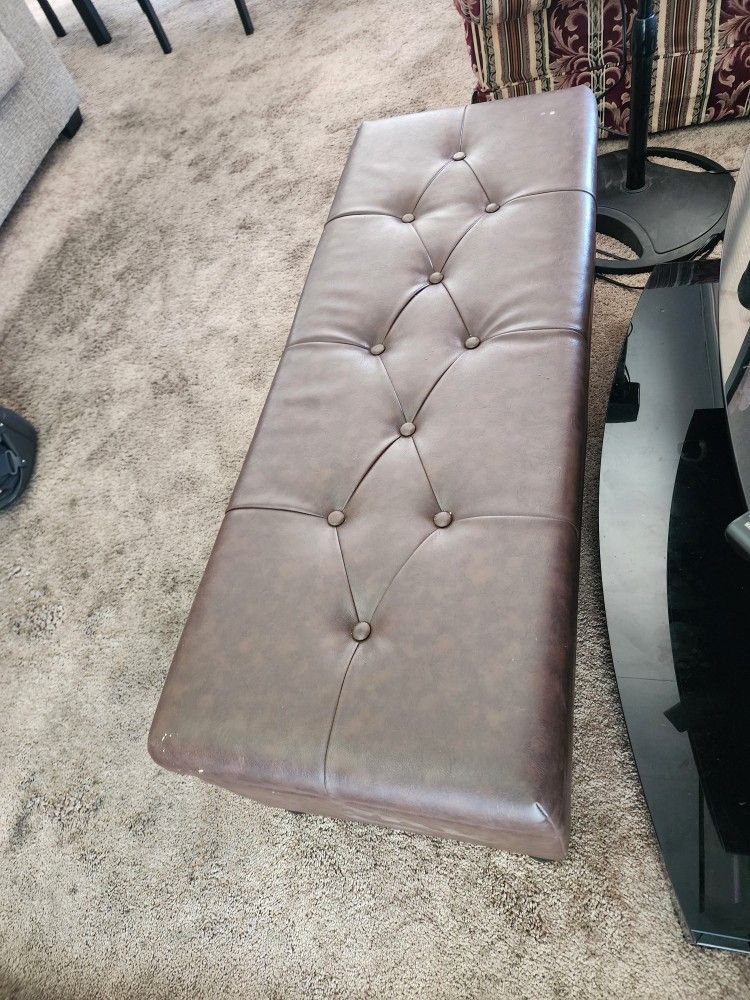 Leather Foot Stool