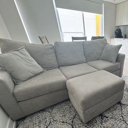 Couch With Ottoman
