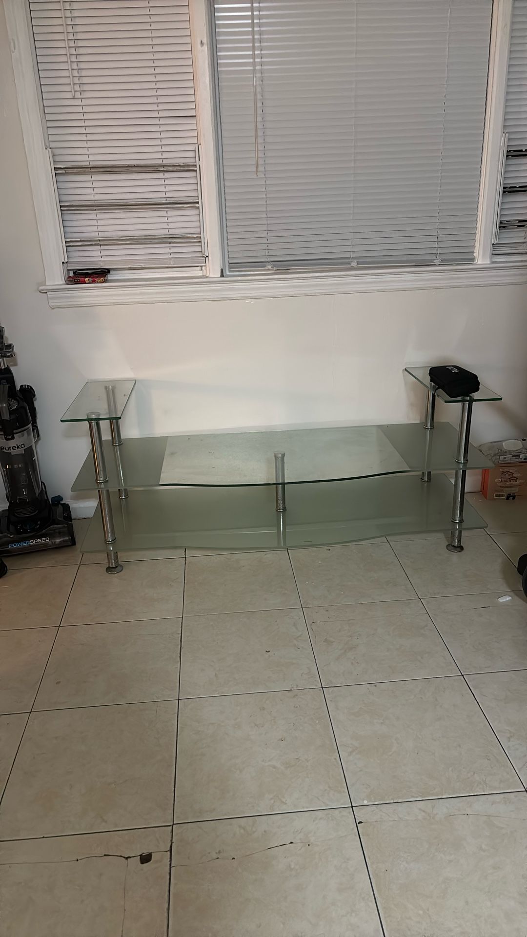 Glass TV Stand